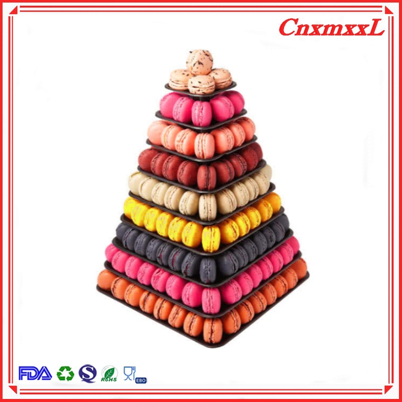 new style 10 tier macaron display tower stand
