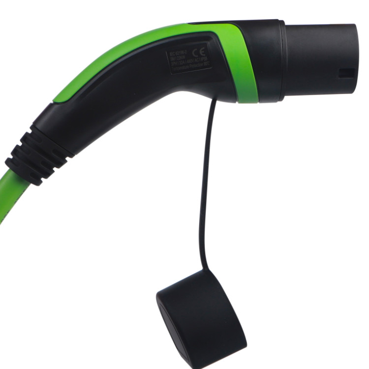 3.6KW 16A PBT ALLOY Type 2 Electric Car AC Fast Charger IEC 62196