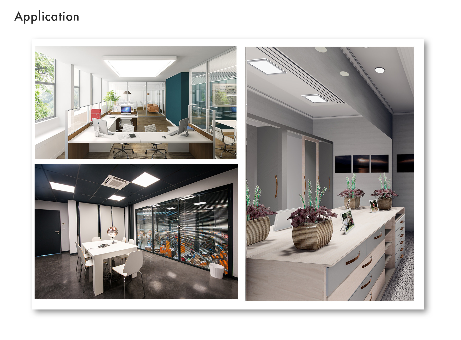 36W Backlit Led Panel Light