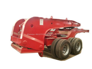 Detachable Gooseneck Dolly Trailers 1-2 Axles for Heavy Duty Overload Lowboy