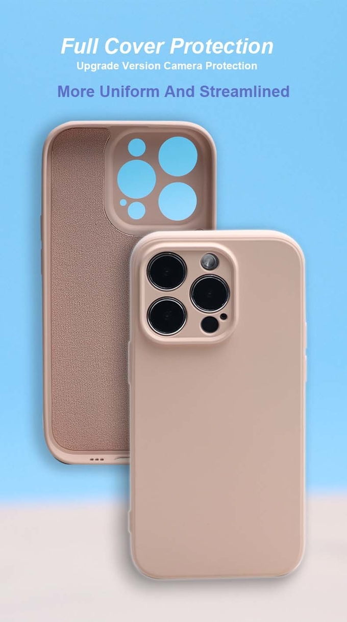 Skin Friendly Soft TPU Mobile Phone Case Shockproof Cell Phone Cover For IPhone