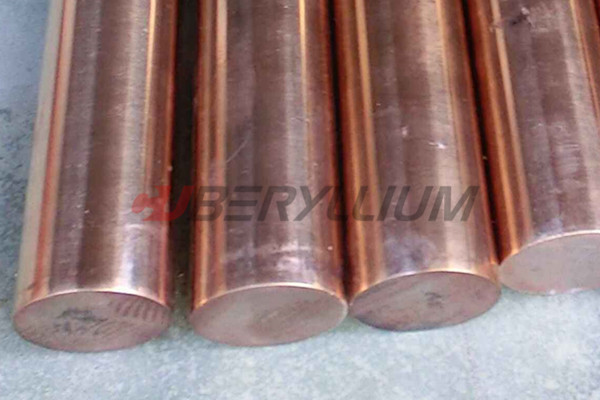 CuZr Zirconium Bronze Alloy Round Bars ASTM B224 For Circuit Breaker Switches