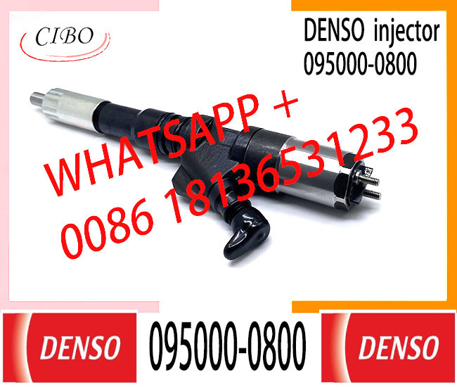 Diesel Fuel Injector 095000-0800 For Komatsu PC450-7 WA470-5
