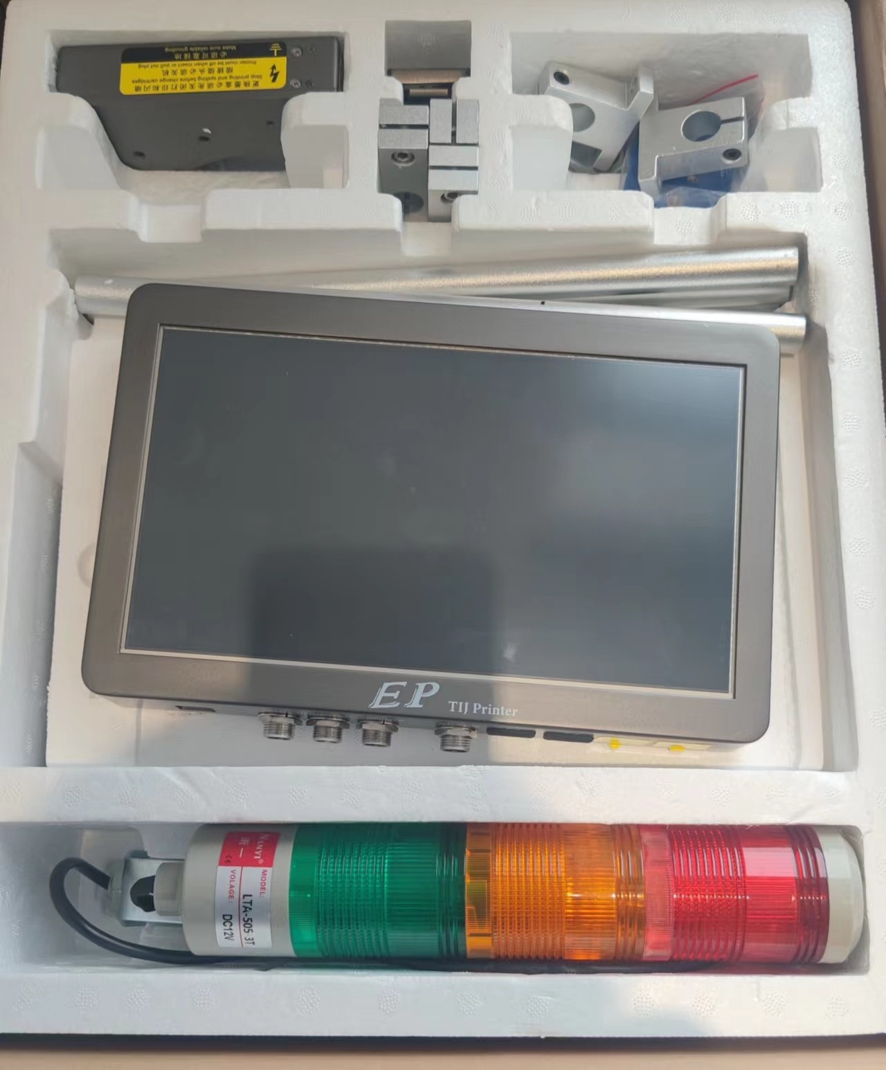 High Resolution EP Inkjet Printers 12.7mm 25.4m 50.8mm Date Coding Printing Machine For QR Code Data Time LOGO