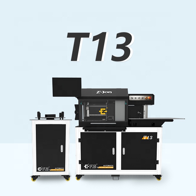 Custom Signage Accuracy Ejon T13 Channel Letter LED Edge Strip 3D Bending CNC Machine