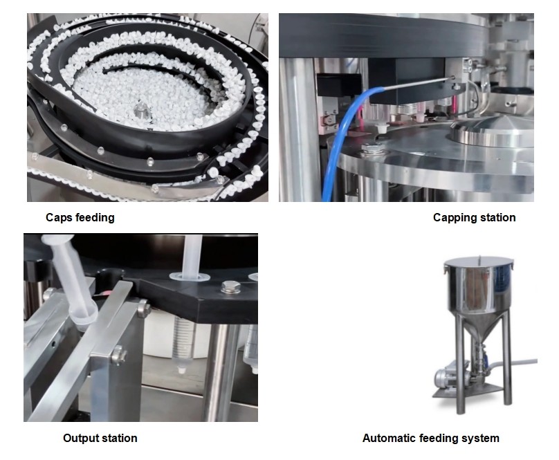 automatic prefilled veterinary vaccine syringe assembly prefiiled gel syringe filling machine