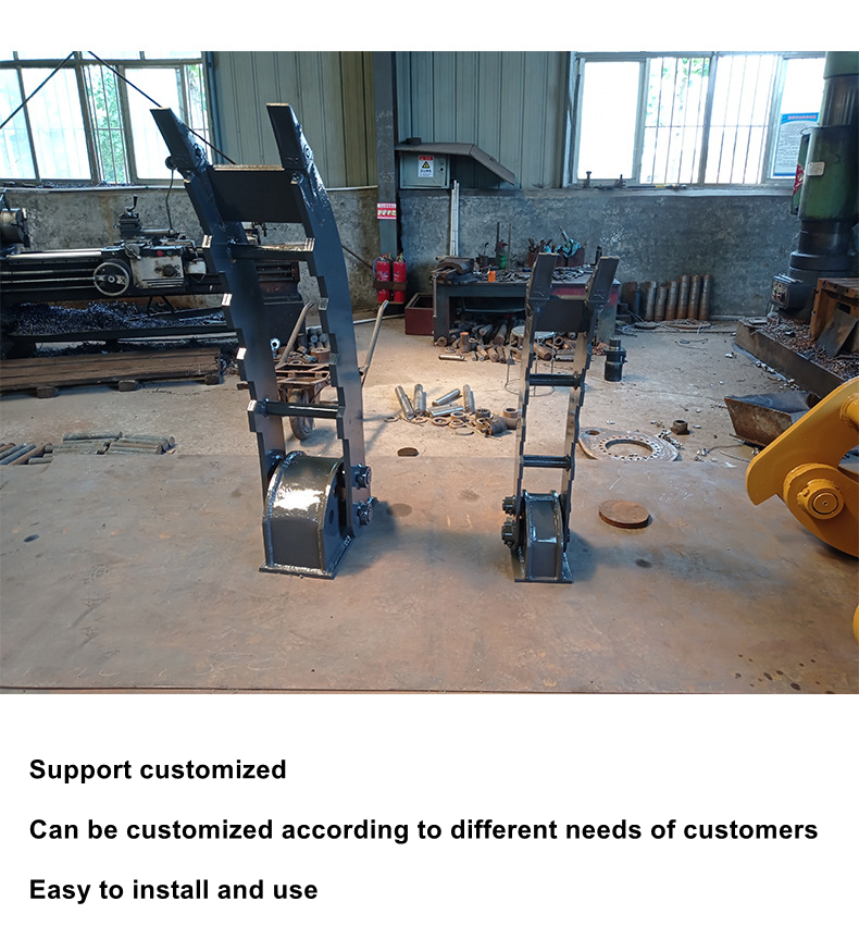 Customizable Durable Mini Excavator Hydraulic Thumb Attachment Q345B NM400 handox500