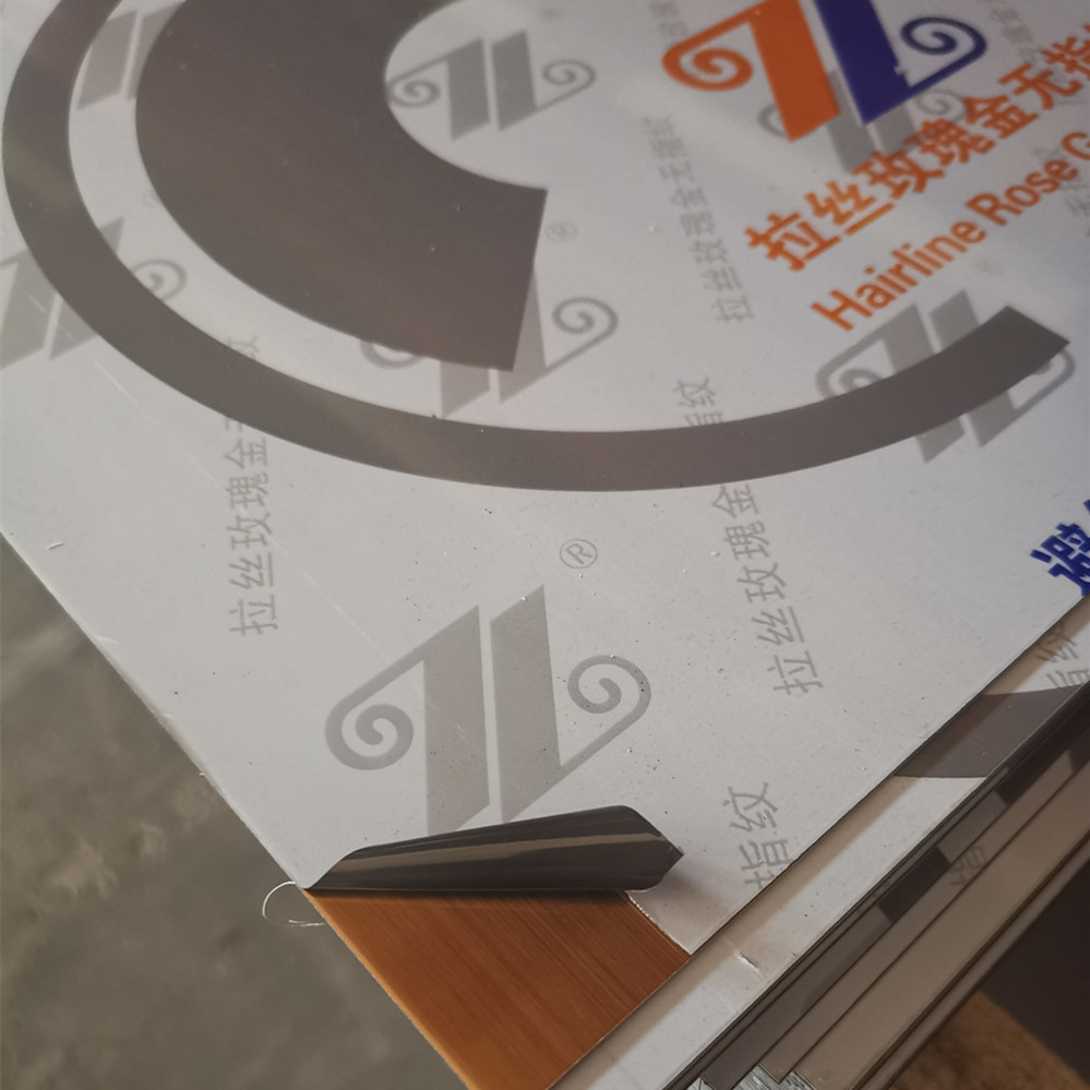 304 Mirror Stainless Steel Sheet Titanium Gold Material Panels 1000-2000mm Width