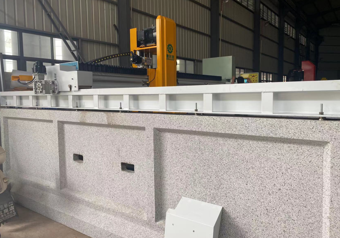 High Precision Stone Fabrication Machinery For Marble Granite Quartz Processing