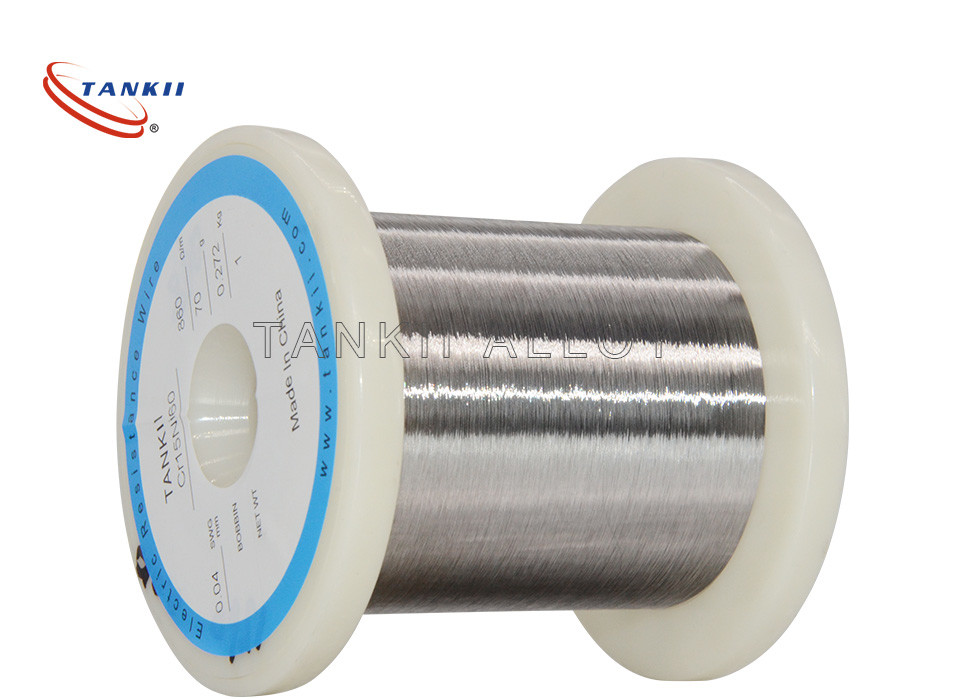 Bright High Temperature Resistance Wire NiCr6015 / NCHW-2 Wire For Resistor