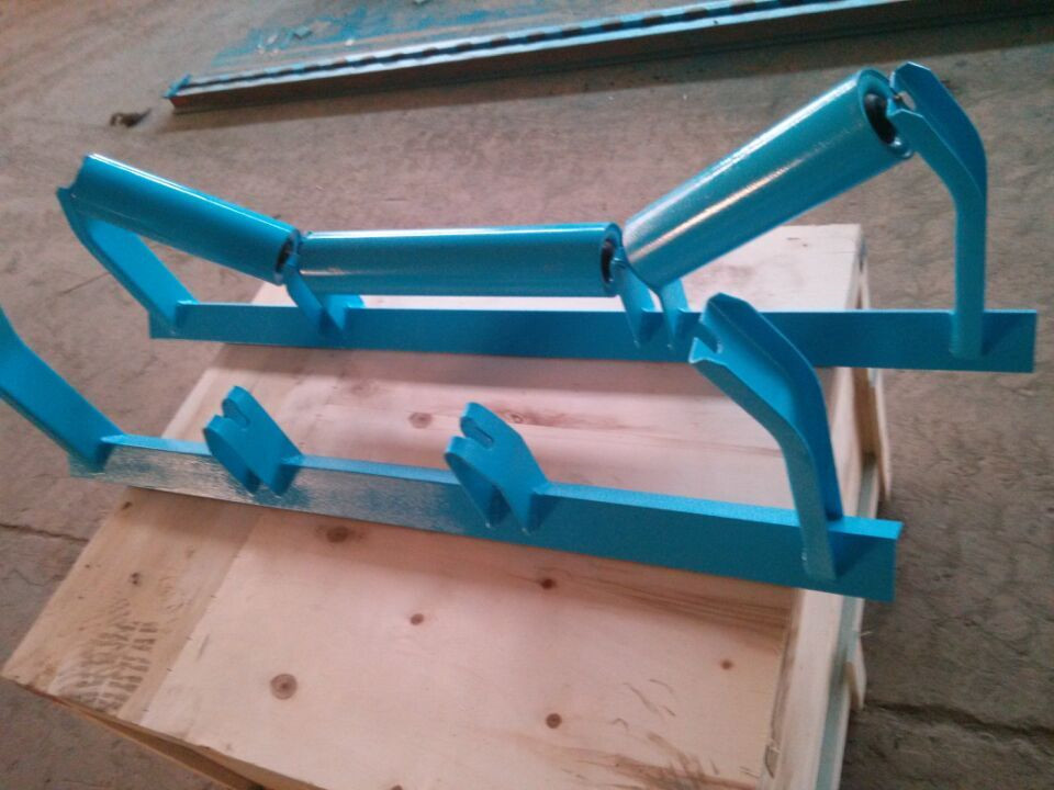 Self Aligning Friction 1.5kw Conveyor Belt Idlers Vacuum sealed