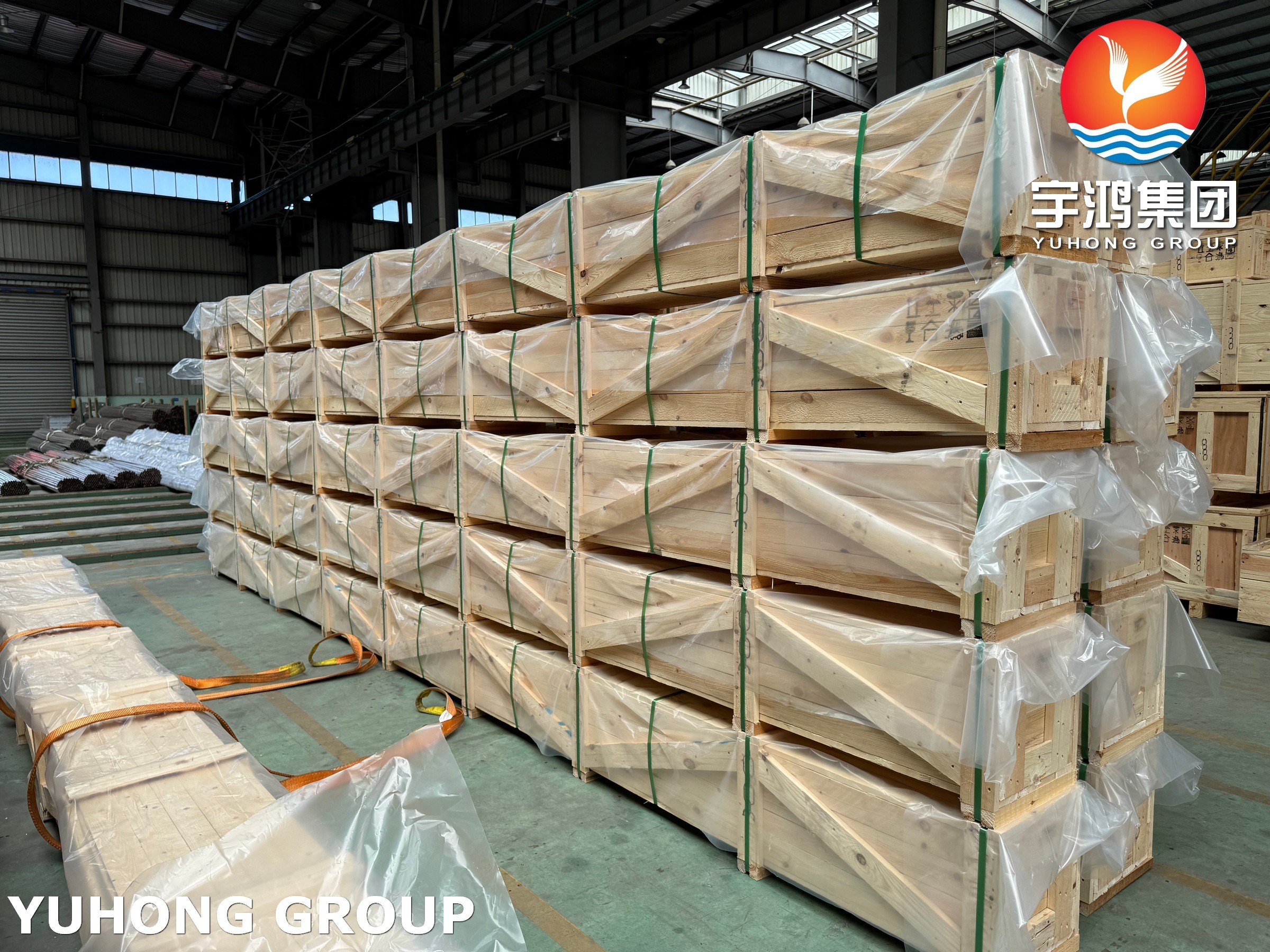 ASTM B111 UNS C12200 / CW024A Seamless Copper Tube DHP Heat Exchanger Tube