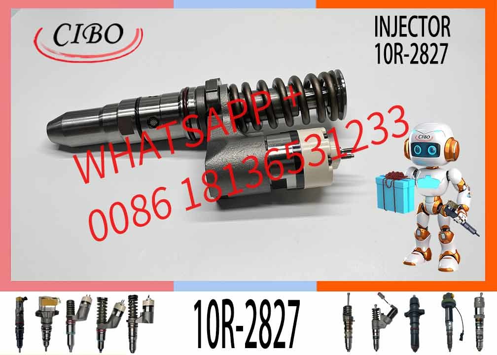 Common rail injector fuel injecto 20R3483 20R-3247 10R-2827 for 3512B Excavator 3512C 3516B 3516C