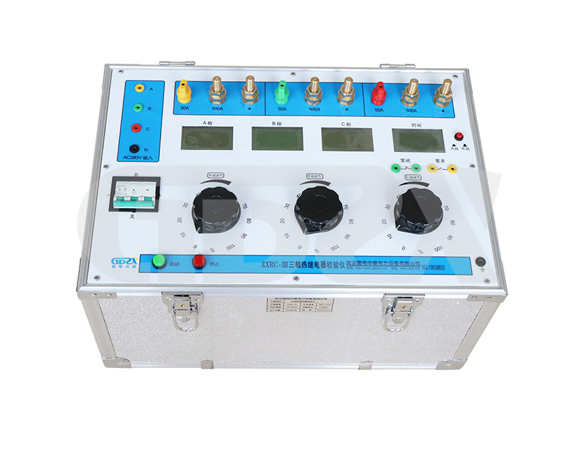 Electronic Thermal Relay Test Equipment Stable Current Output For Motor Protection