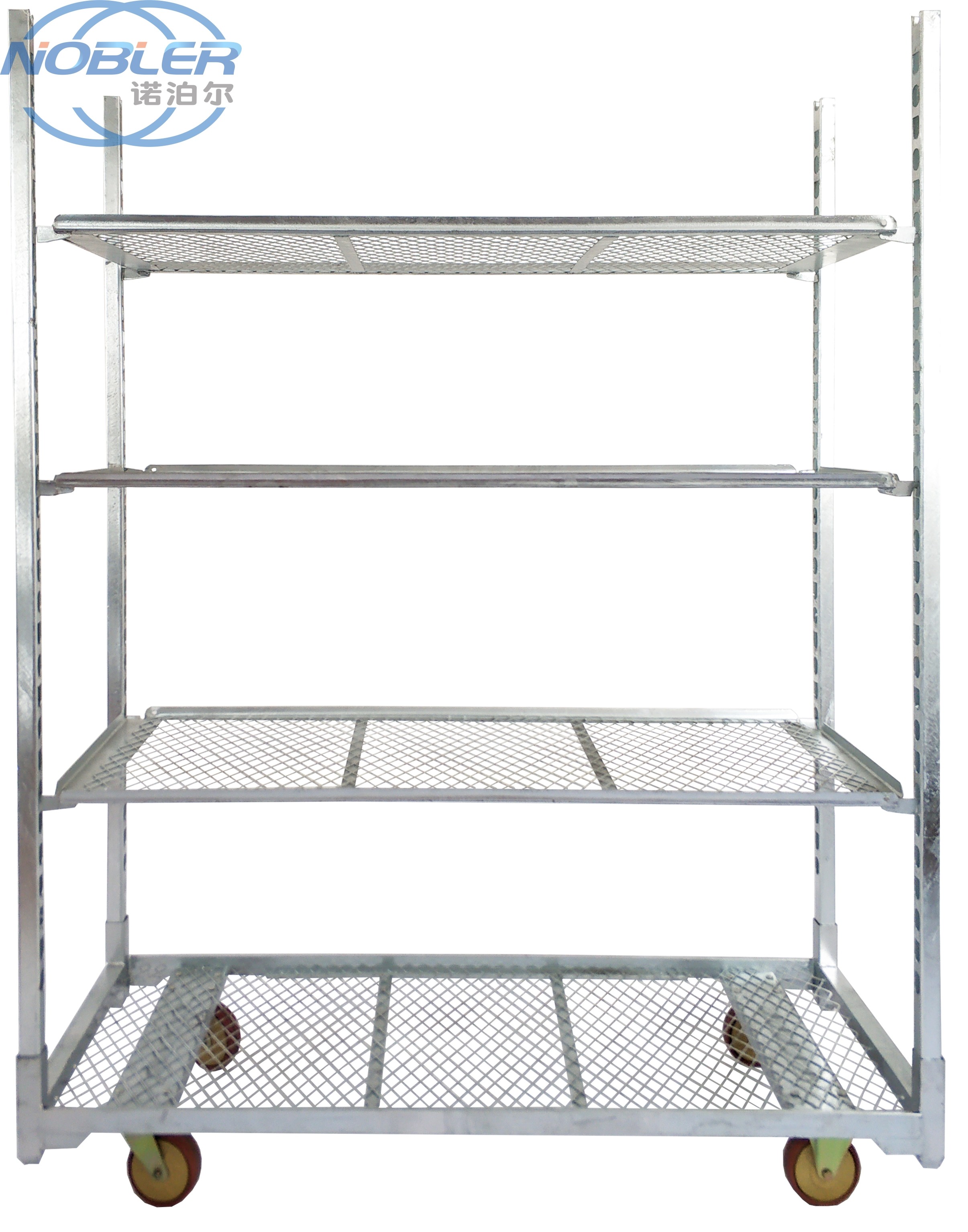 1350*565*1900mm Scientific Design Dutch Flower Trolley Rust Resistant