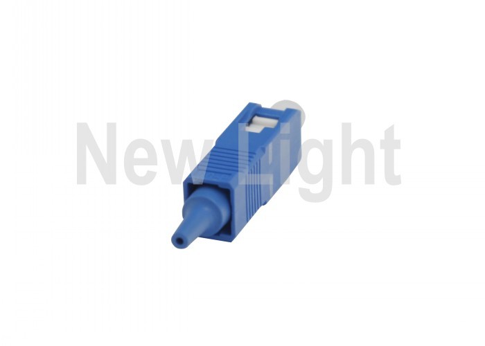 SC Single Mode Fiber Optic Connectors 0.9mm Diameter 62.5 / 125um For Wide Area Network