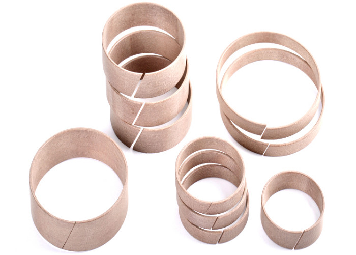 WR Phenolic Fabric Resin Seal Wear Ring , Hydraulic Cylinder Wear Rings Guide Seal