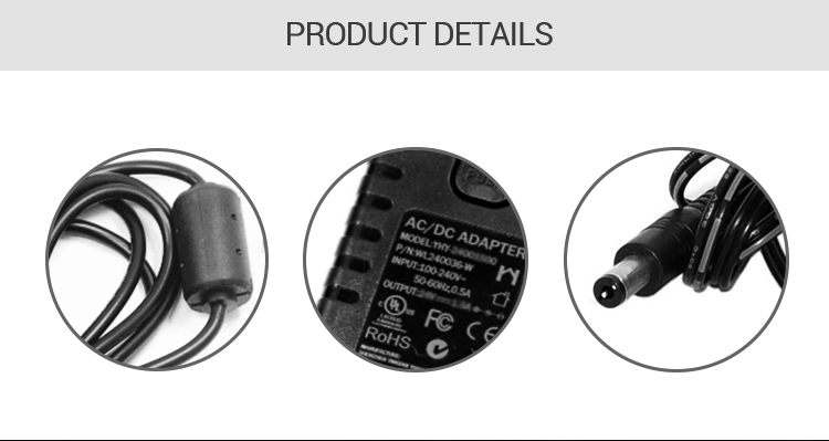 Efficiency Doe 6 Ul Class 2 LED Power Supplies AC To DC Type Input 100-240v