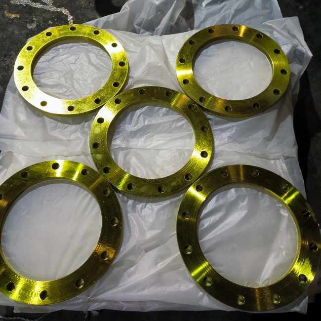 PN16 En1092 Flanges Forged A105 Q235 CT20 Material Black White