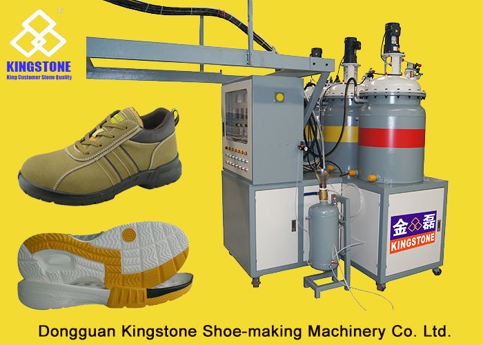 2 Years Gurantee PU Pouring Machine 1/2/3 Colors For Safety Shoes / Climbing Shoes