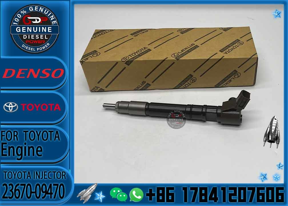 High Quality Diesel Fuel Injector 23670-09470 23670-0E060 G4S060 2367009470 236700E060