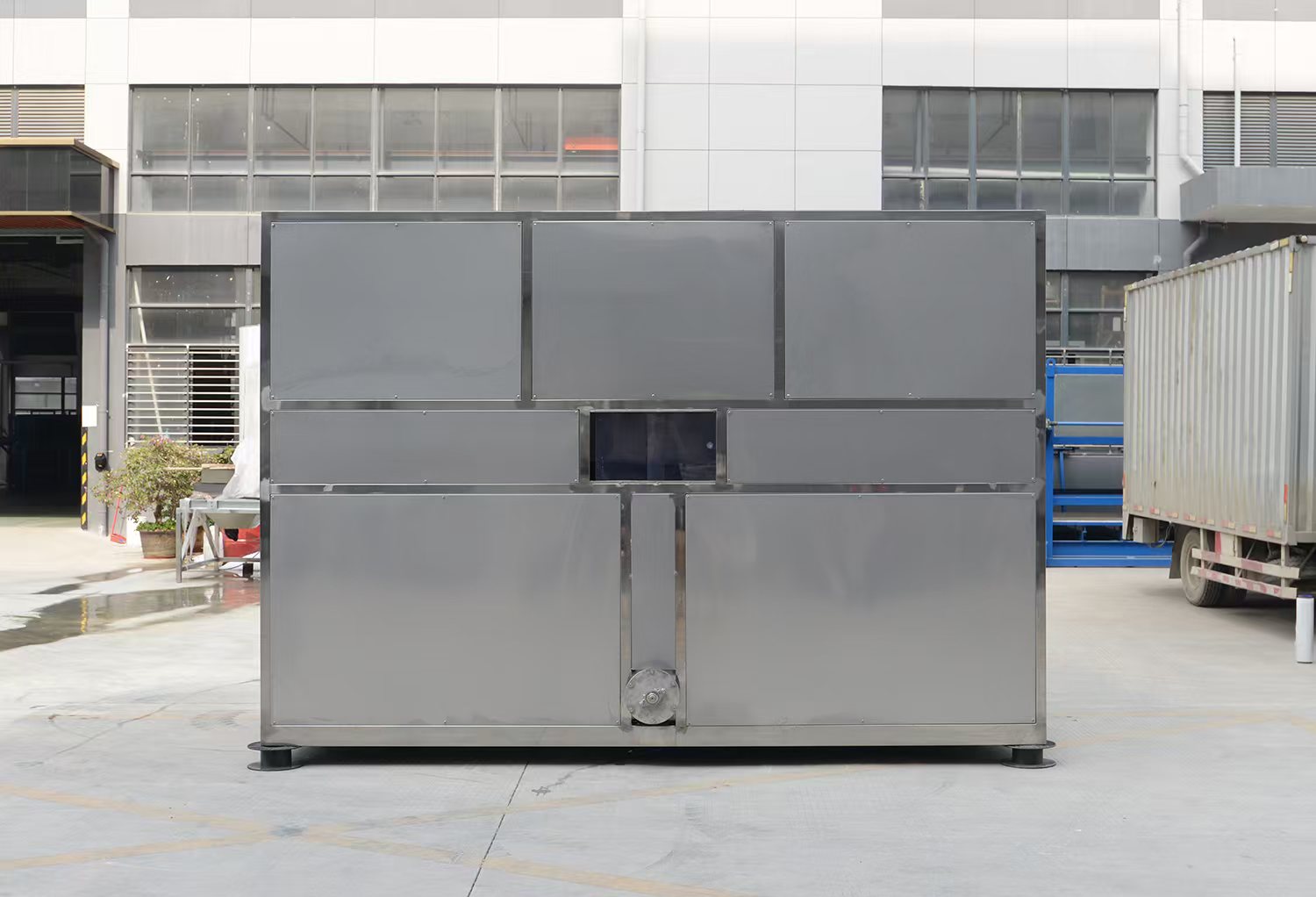 20.09KW Compressor Power Ice Machine for Commercial and Industrial 5 Tons 5000kg Big Ice Cube Block Maker