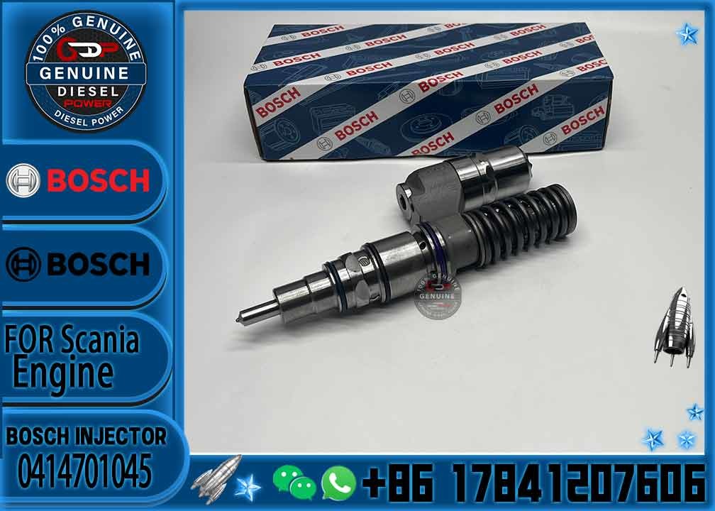 High Quality And Good Price Diesel Unit Fuel Injector 0414701067 0414701045 1805343 For Scania R340 P340 10.6 d