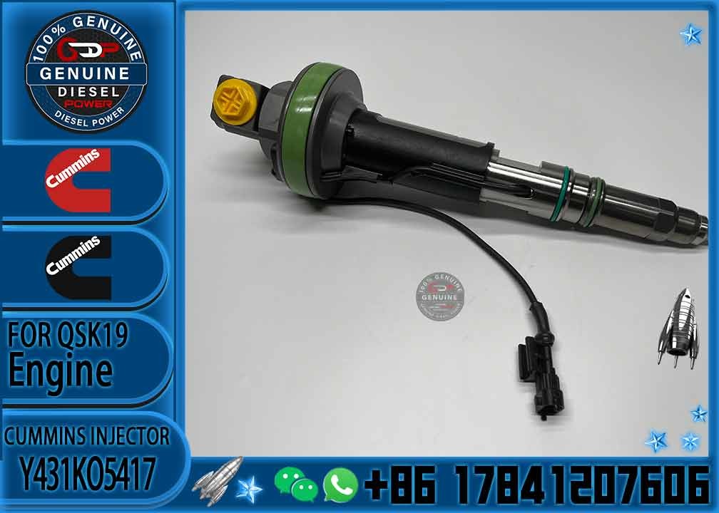 Genuine fuel injector Y431KO5417 4964170 QSK19 Y431K05420 2867149 2882079 4964173