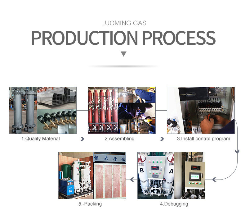 High Purity Nitrogen Machine Pressure Swing Adsorption Container Type Nitrogen Generator For Laser Cutt