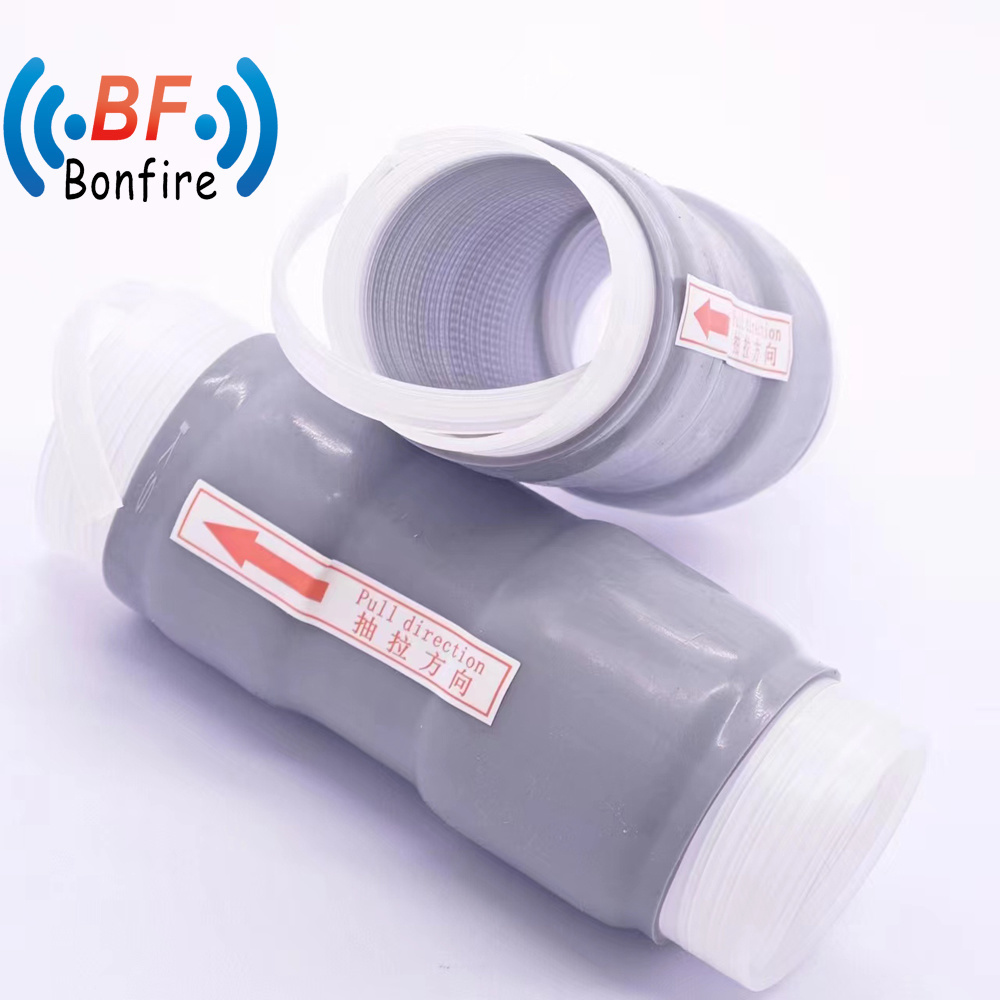 China Manufacture IP68 Waterproof 4G 5g Telecommunication Cable Connector Sealing Silicone Rubber Cold Shrink Tube