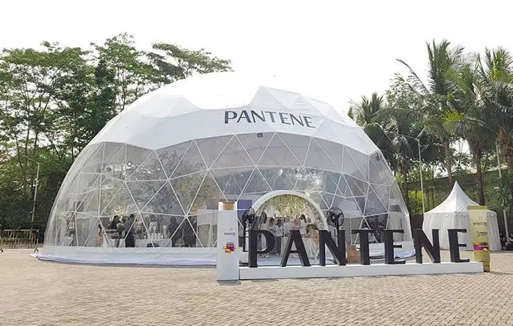 Commercial Hotel Inflatable Dome Tent Circus 100 Square Meter For Events