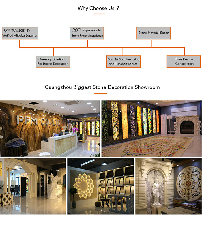 Customized Flooring Natural Stone Marble Tiles Price