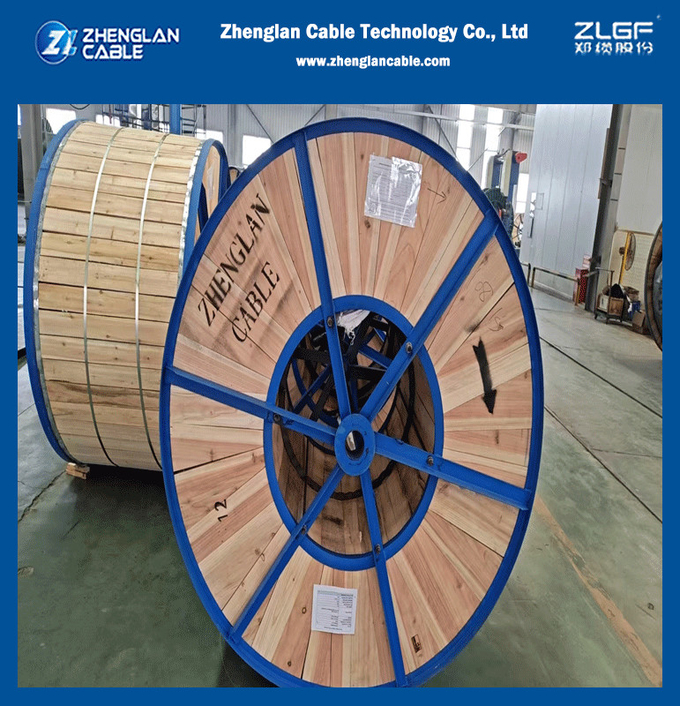 ACAR 300MCM 15/4 Aluminum 1350-H19 Wires With Concentrically Stranded About An Aluminum Alloy 6201-T81 Core