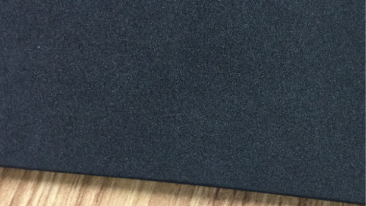 Calcium Carbonate Custom EVA Foam 20mm Black Soft Sponge Against Vibration