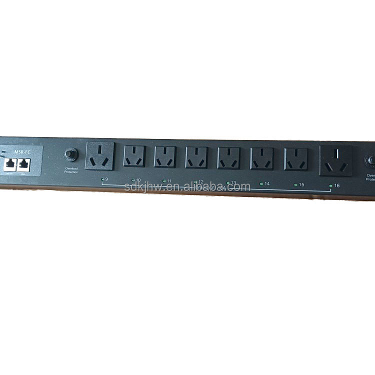Universal PDU Socket 1U Rack Mount Single Phase RP2V2004 14240113 100-240V AC Input 1KG