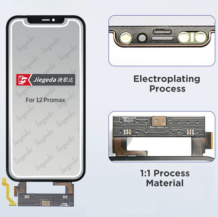 12 Pro Max Iphone Phone Screen Oca Glass Lcd Display Digitiser