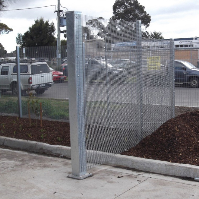3.0m Airport Anti Climb Fencing Welded Mesh