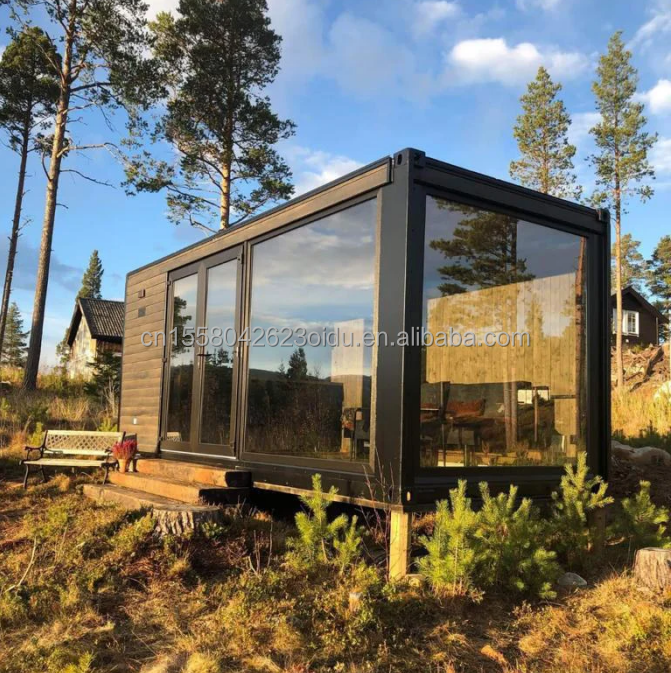 Aluminum Alloy Windows and Insulating Prefabricated Room 20ft European Sunroom for Hotel Insulation