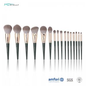 China 16pcs Premium Opp Bag Cosmetic Makeup Brush Set on sale
