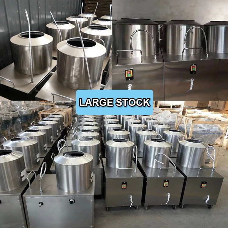 Commercial Electric Potato Peeler Machine Potato Peeling And Cleaning Machine