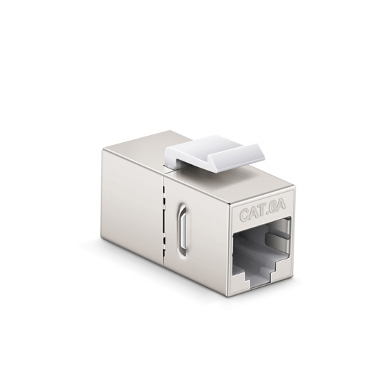 RJ45 Cat 6A Shielded Keystone Adapter Cat7 Keystone Jack for Female Networking Needs