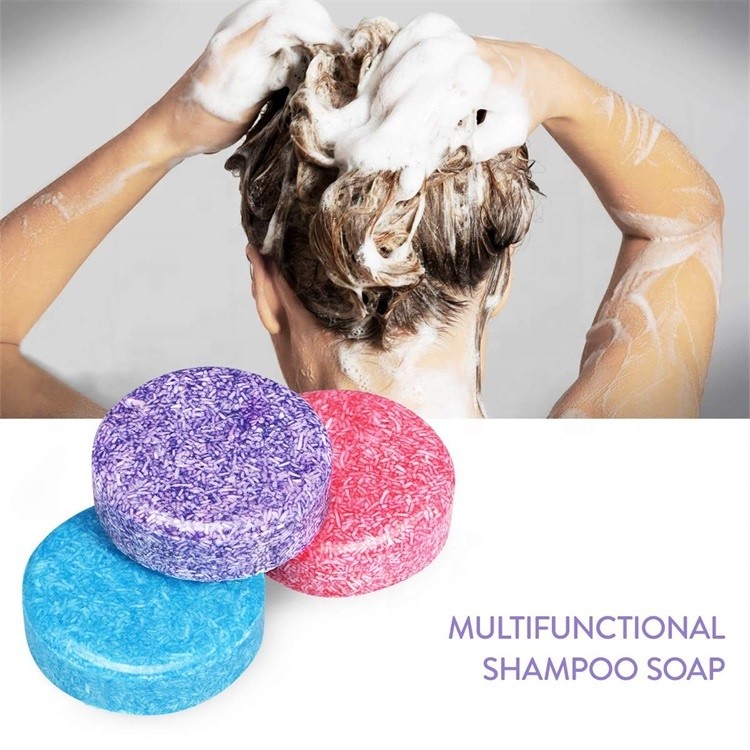Tin Box Hair Care Solid Soap , Natural Organic Vegan Shampoo Bar