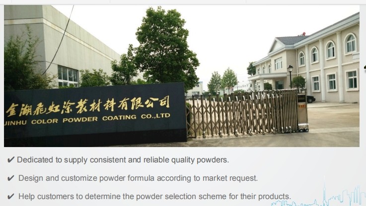 pigmented polyester epoxy uv resistance stable quality smooth semi glossy Powder coating for Aluminum profile