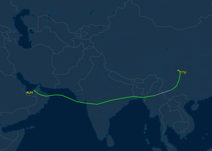 Global Air Freight Shipping Services China To Abu Dhabi Network Goods Tracking