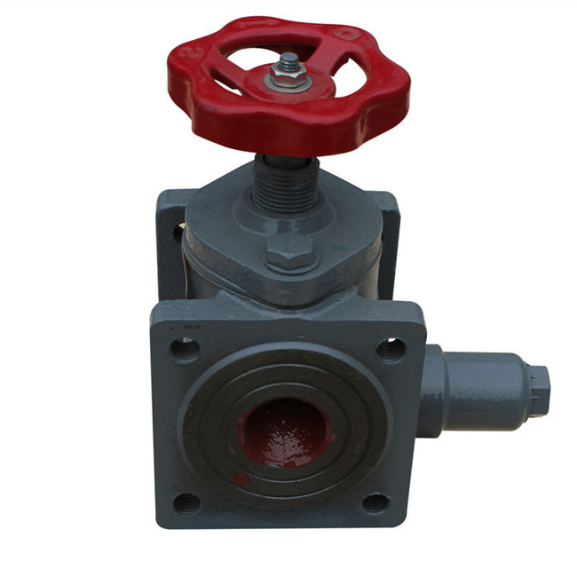 Black Ductile Iron Gate Valve Wearproof Chemical Free With Screw Handle
