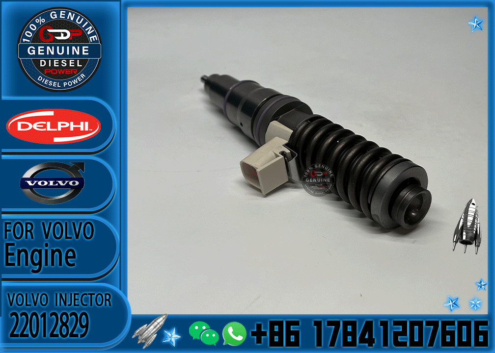Diesel Fuel Injector 22012829 BEBE4L13001 VOE21714948 889498 22012829 for VOLVO Cummins Excavator D13 D16 EC210 EC220 EC240