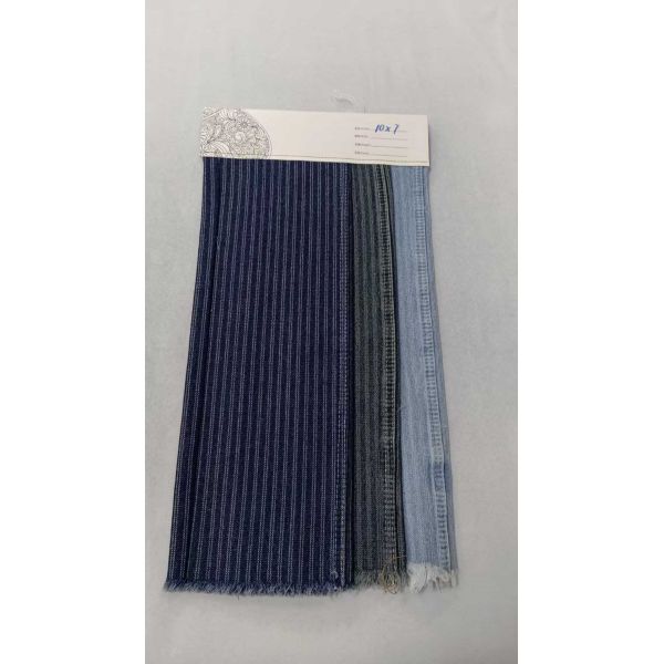 Beautiful pattern Heavy weight with full width 180cm /10x7 Denim fabric for jeans
