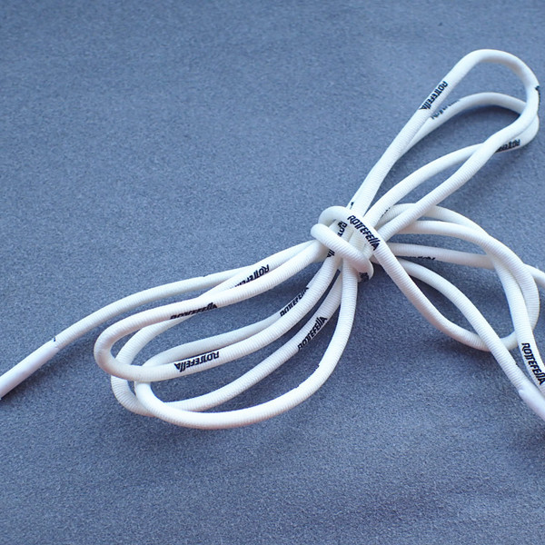 Dipped Silicone Ends 3mm Draw String Cord For Sportswear