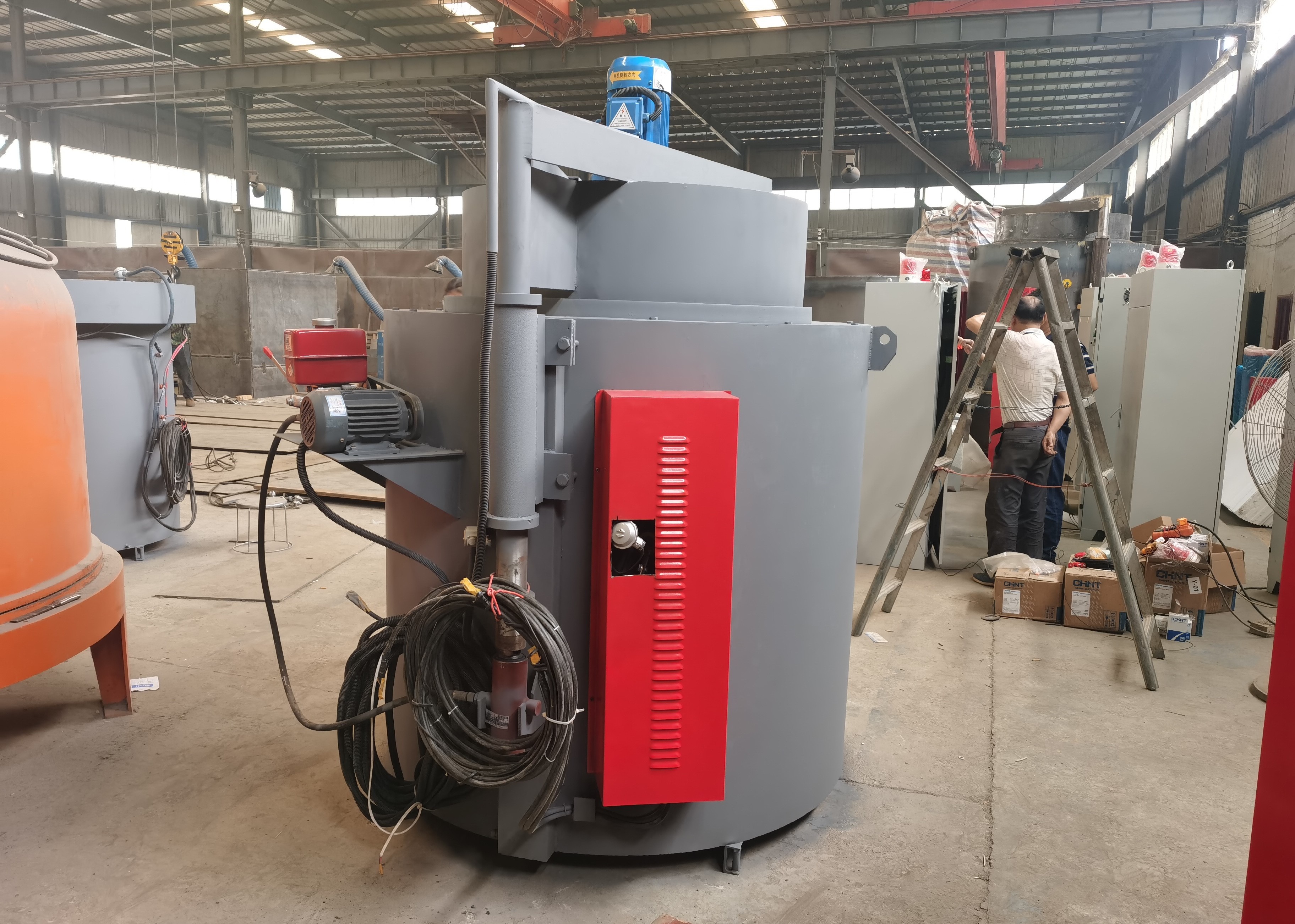750C Quenching Aging Heat Treatment Furnace For Aluminum Alloy Parts