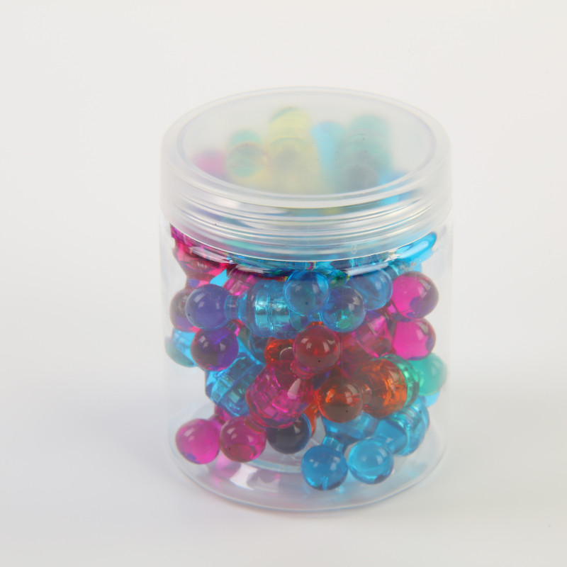 7 Colors Transparent N35 Neodymium Magnetic Board Pins For Whiteboard